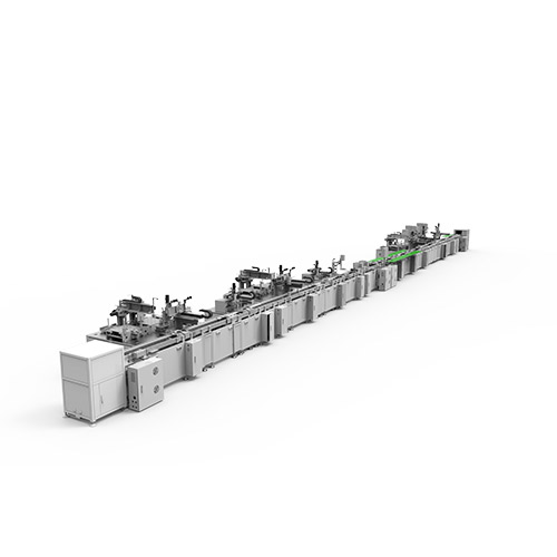 Fully automated production line for mass production
